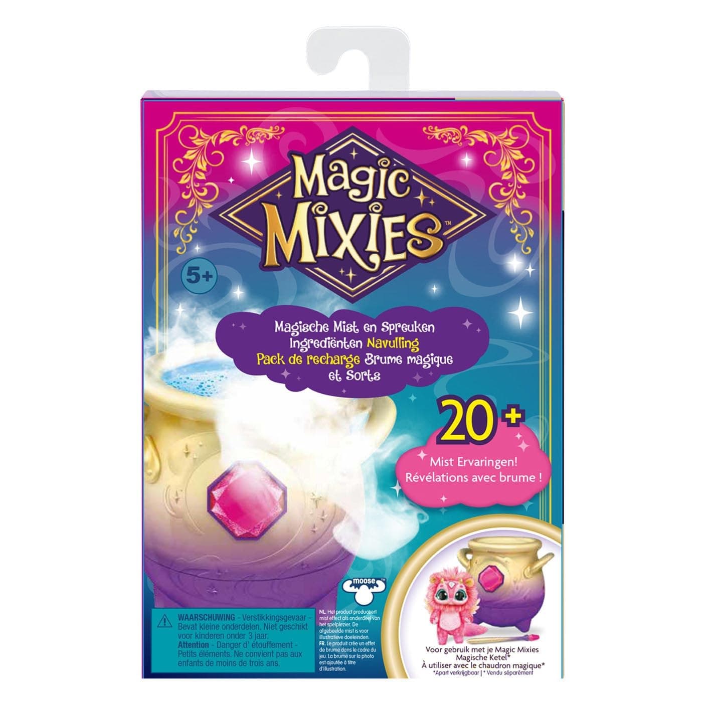 Cream Tea Magic Mixies - Magical Mist and Spells Refill Pack for Magic Cauldron, Multicolor