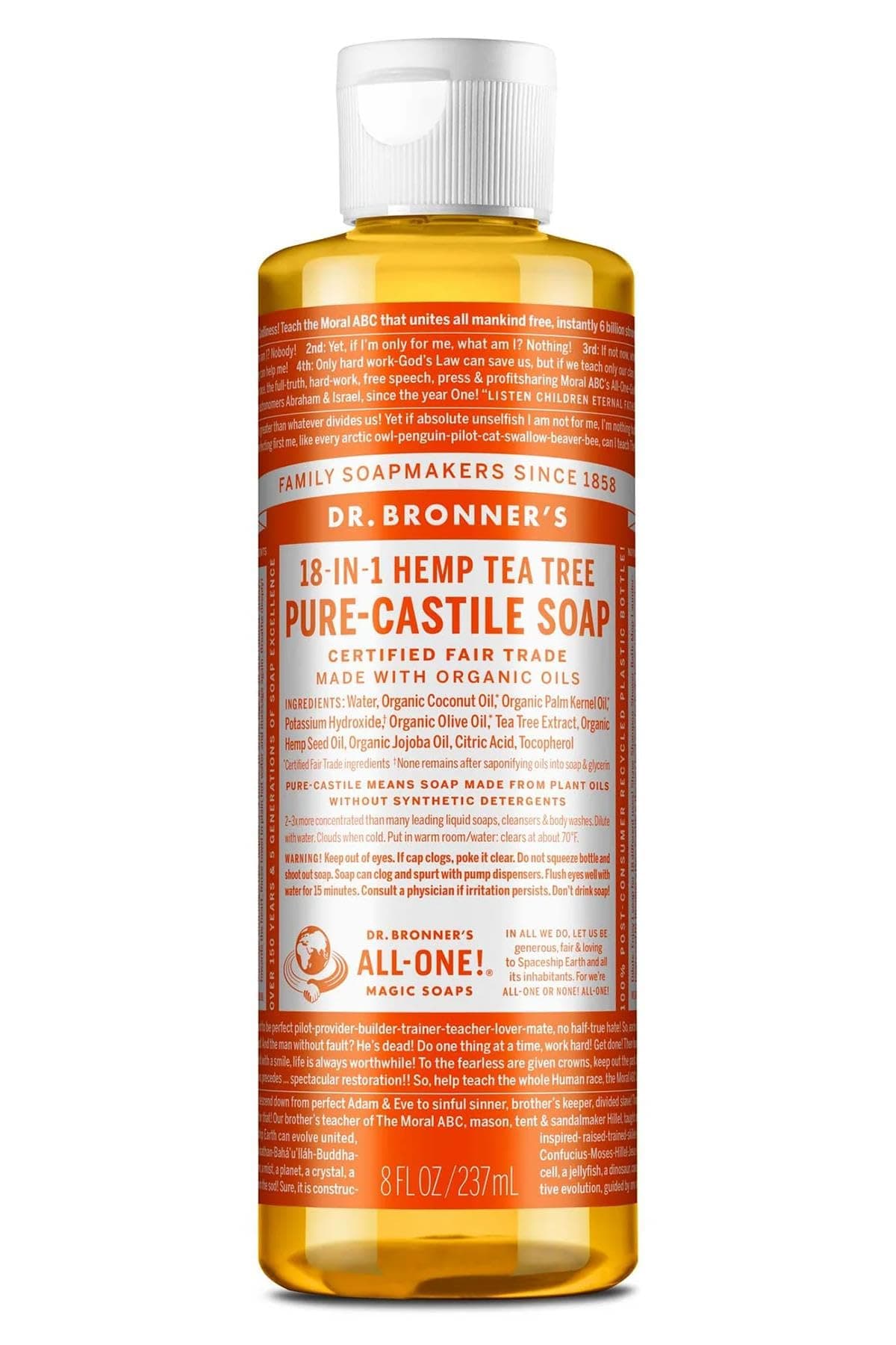 Castile LIQ SP,OG3,T/Tree 8 OZ 1-EA