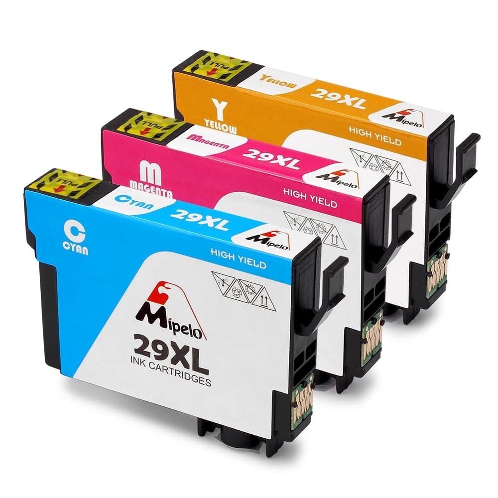 Mipelo Replacement for Epson 29 29XL - High-Capacity Printer Ink Cartridge for use with Epson Expression Home XP-332 XP-235 XP-432 XP-435 XP-445 XP-442 XP-335 XP-345 XP-342 XP-245 XP-247 Printer 3 Packs