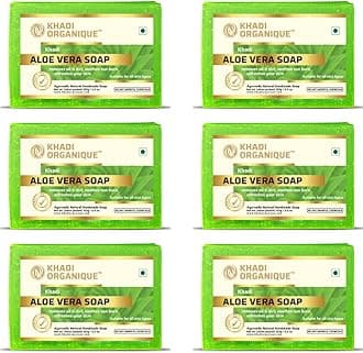 Khadi Organique Natural Herbal Aloevera Soap Pack of 6