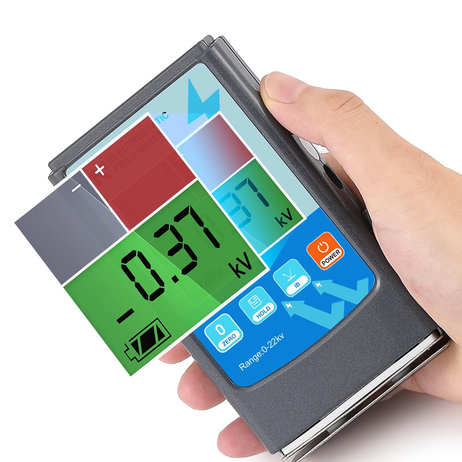 NEWTRY electrostatic tester FMX003 static electricity tester static field tester lonizer tester