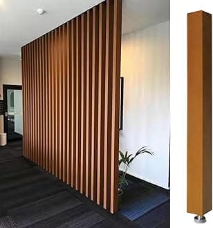Room Divider Modern DIY Room Divider for Privacy Screen/Doorway/Studio Apartment, Square Wall Partition Floor to Ceiling Design, Easy to Install & Remove (Color : 1pc Height, Size : 90cm/35.4in/2.