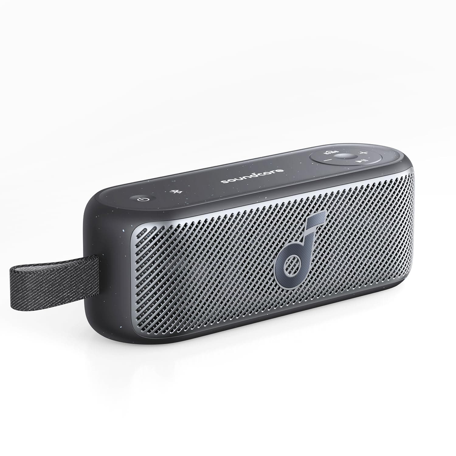 Motion 100 Bluetooth Speaker, Portable Speaker with Wireless Hi-Res, 2 Full Range Drivers for Stereo Sound, Customizable EQ, Punchy Bass, IPX7, Ultra-Portable Design for Outdoor Use