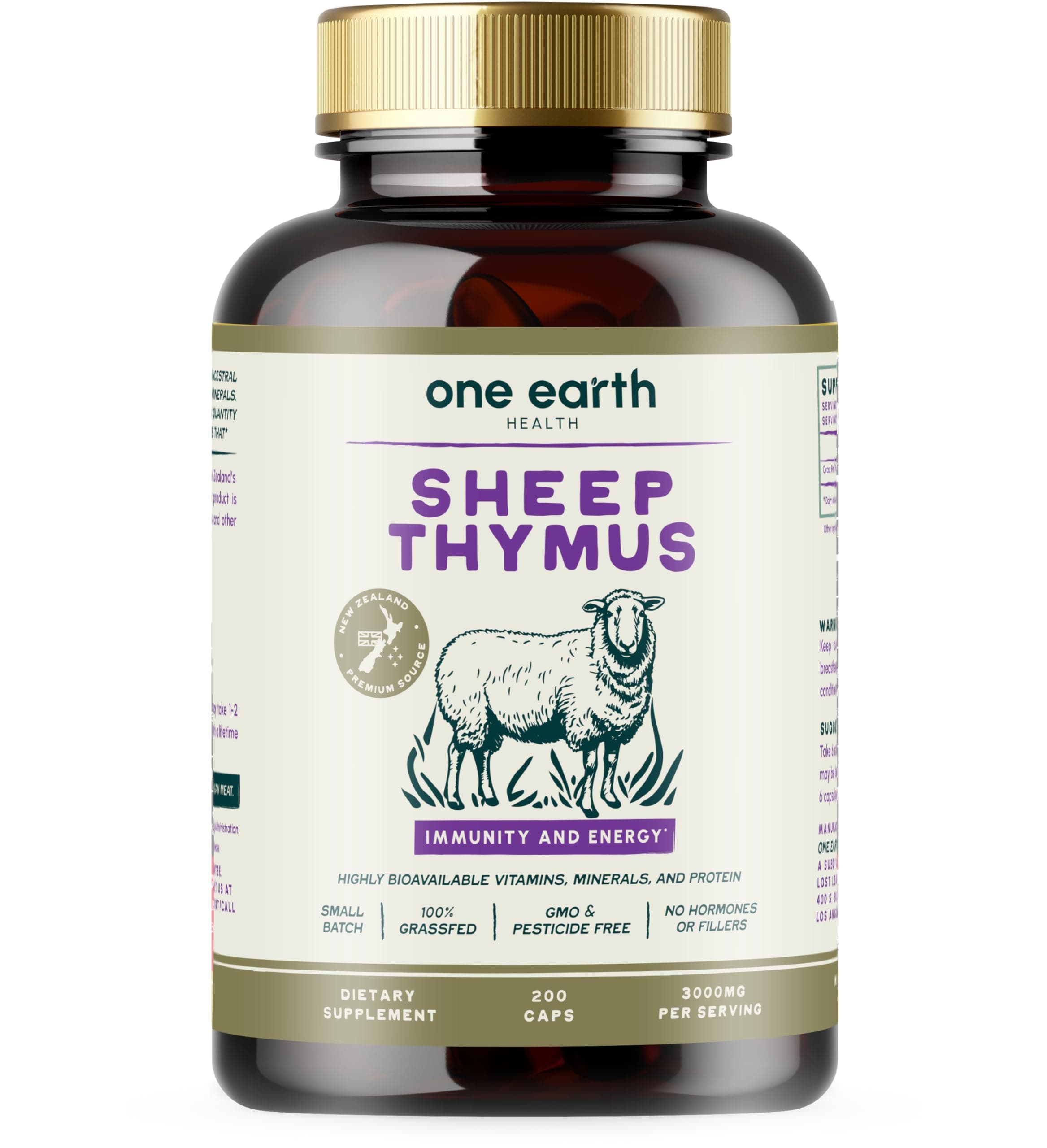 Grass Fed and Finished Thymus