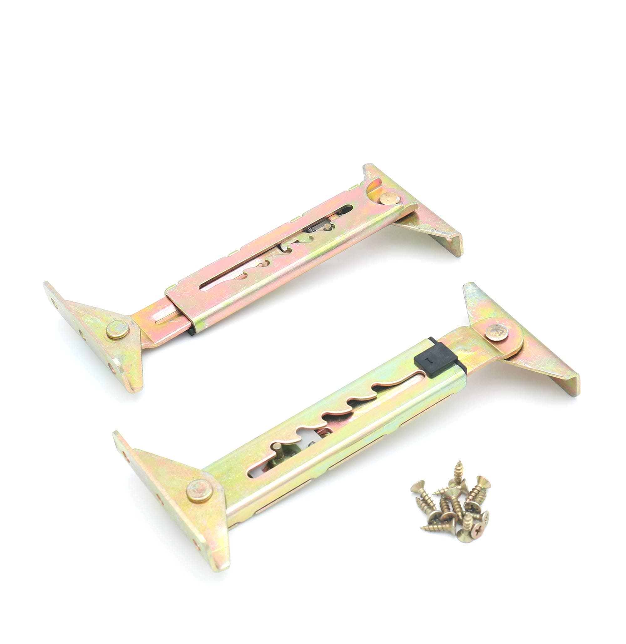 Anmeilexst 2 Pcs (1 Pair) 5 Gear Lifting Bracket, Angle Adjustment Hinge