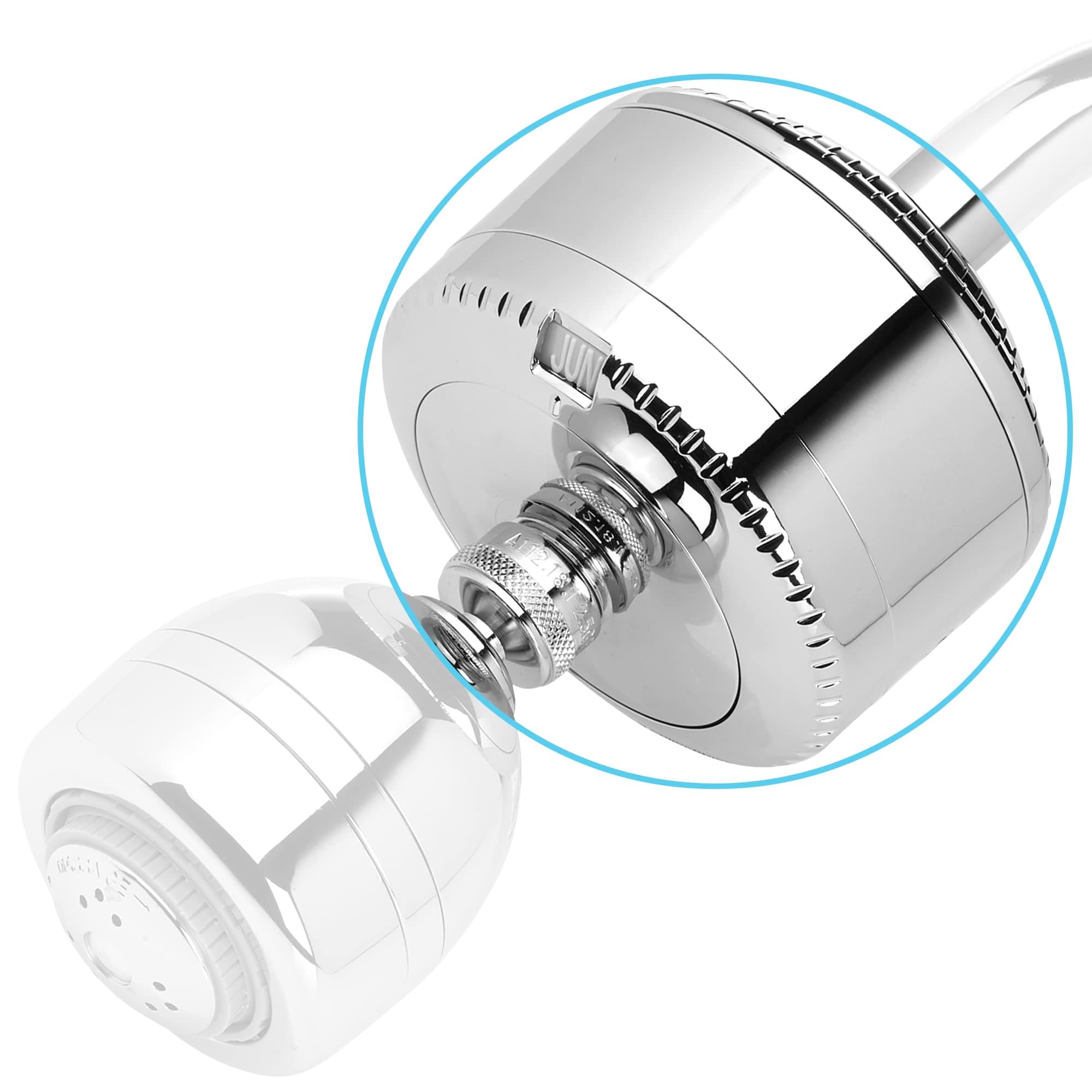 Sl Cm Slim Line Universal Shower Filter, Chrome Model: Sl Cm