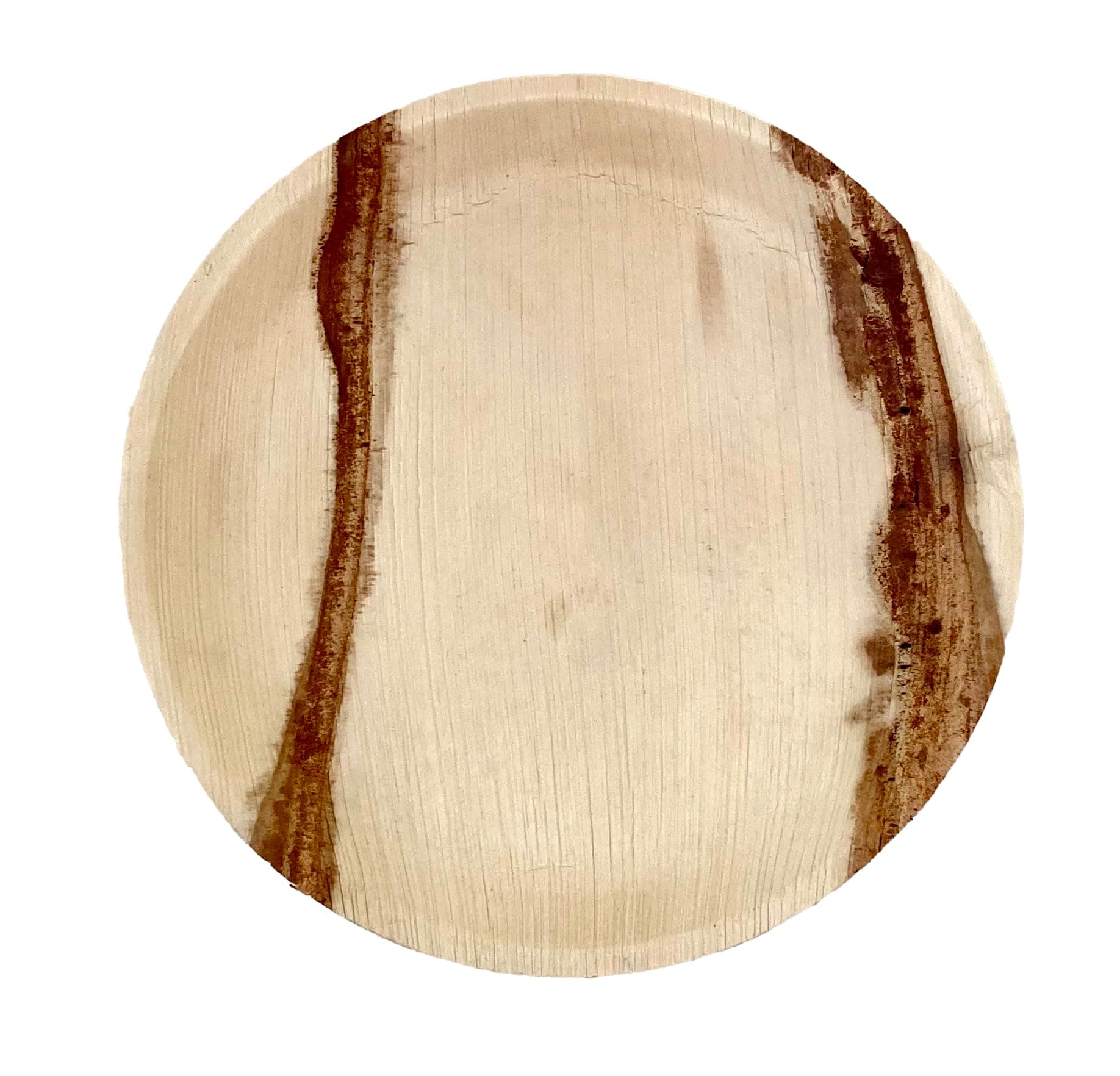 NEATSHEETS NEATtable Palm Leaf Plates | Disposable & Compostable | Eco Friendly & 100% Natural | Great for Outdoor Events, Wedding, Party, Barbecues | 12-inch Round Plate, Pack of 25