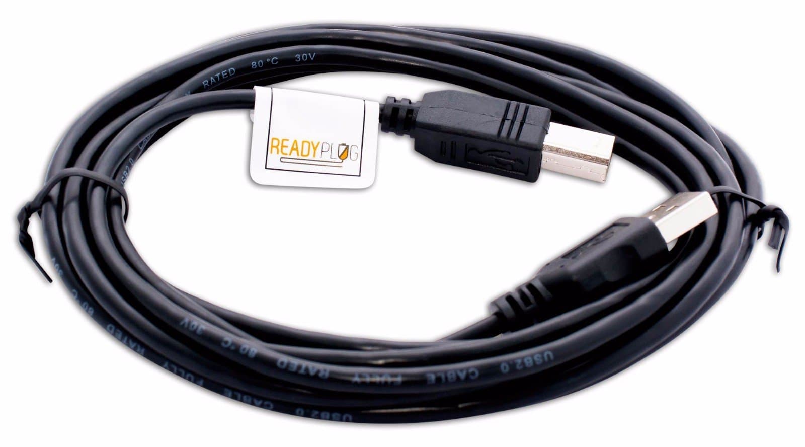 10ft ReadyPlug USB Cable for: HP CM1312NFI Color LaserJet Printer