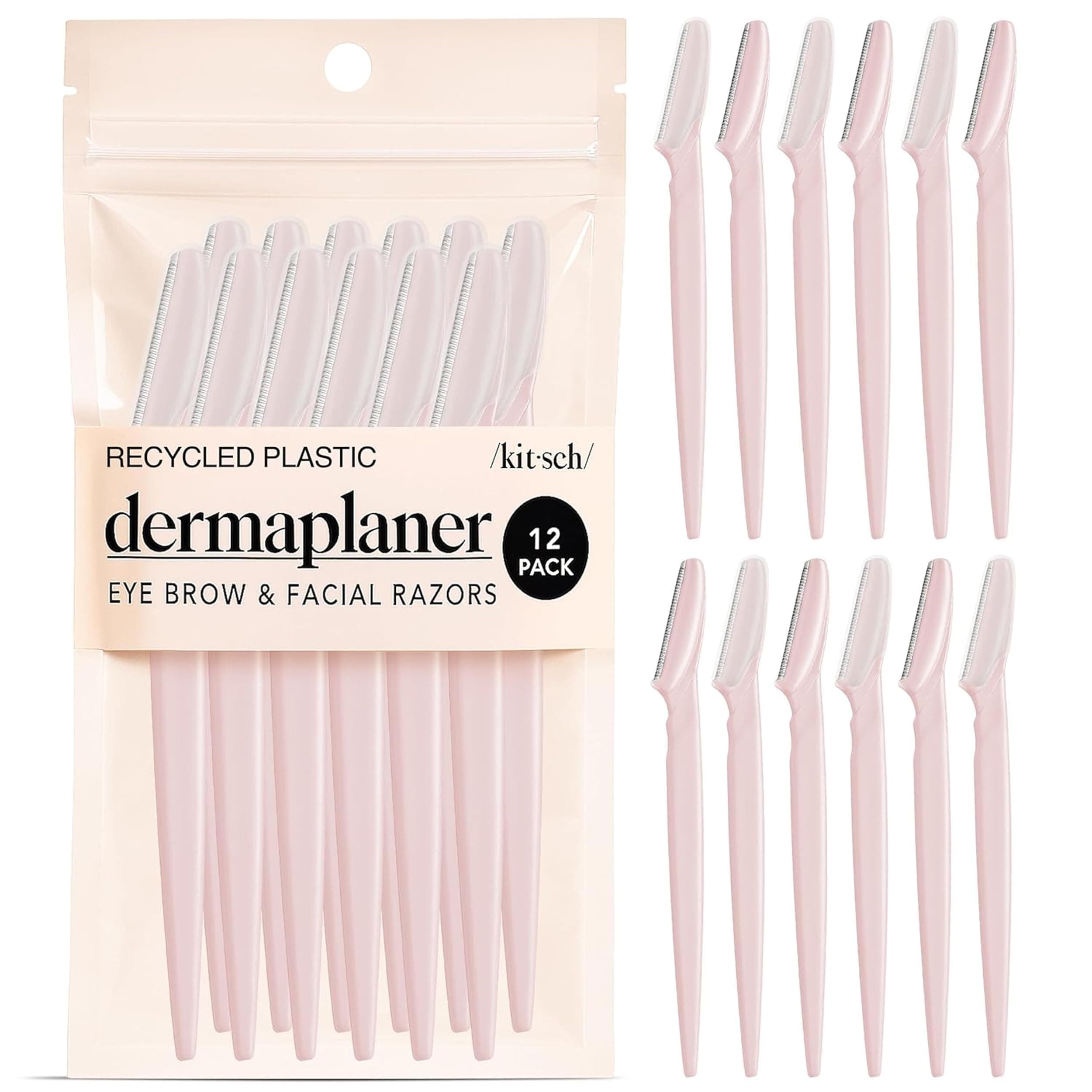 Kitsch Dermaplaning Tool Set - Black