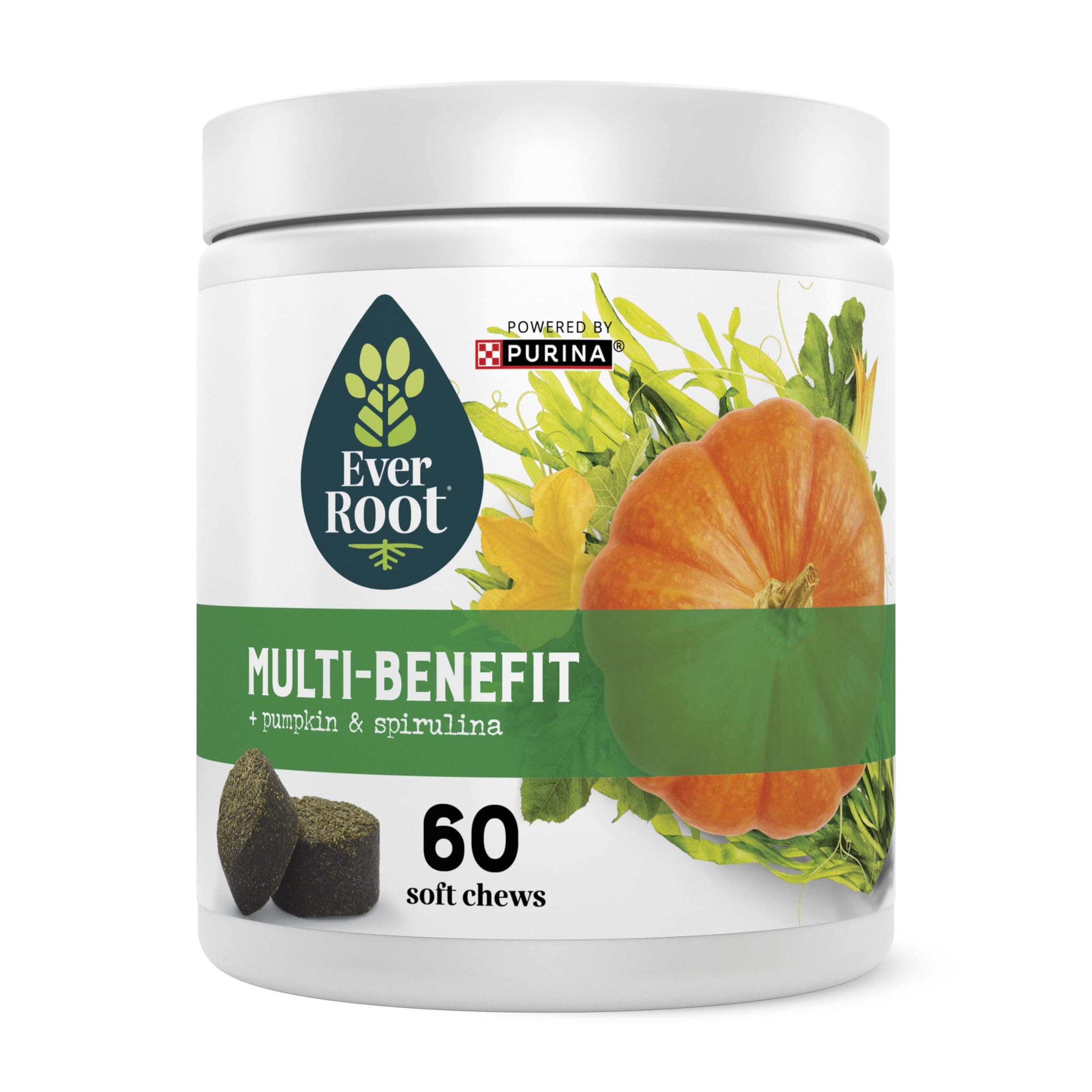 EverRoot By Purina Multi-Benefit Dog Supplements Soft Chews - 10.6 oz. Canister