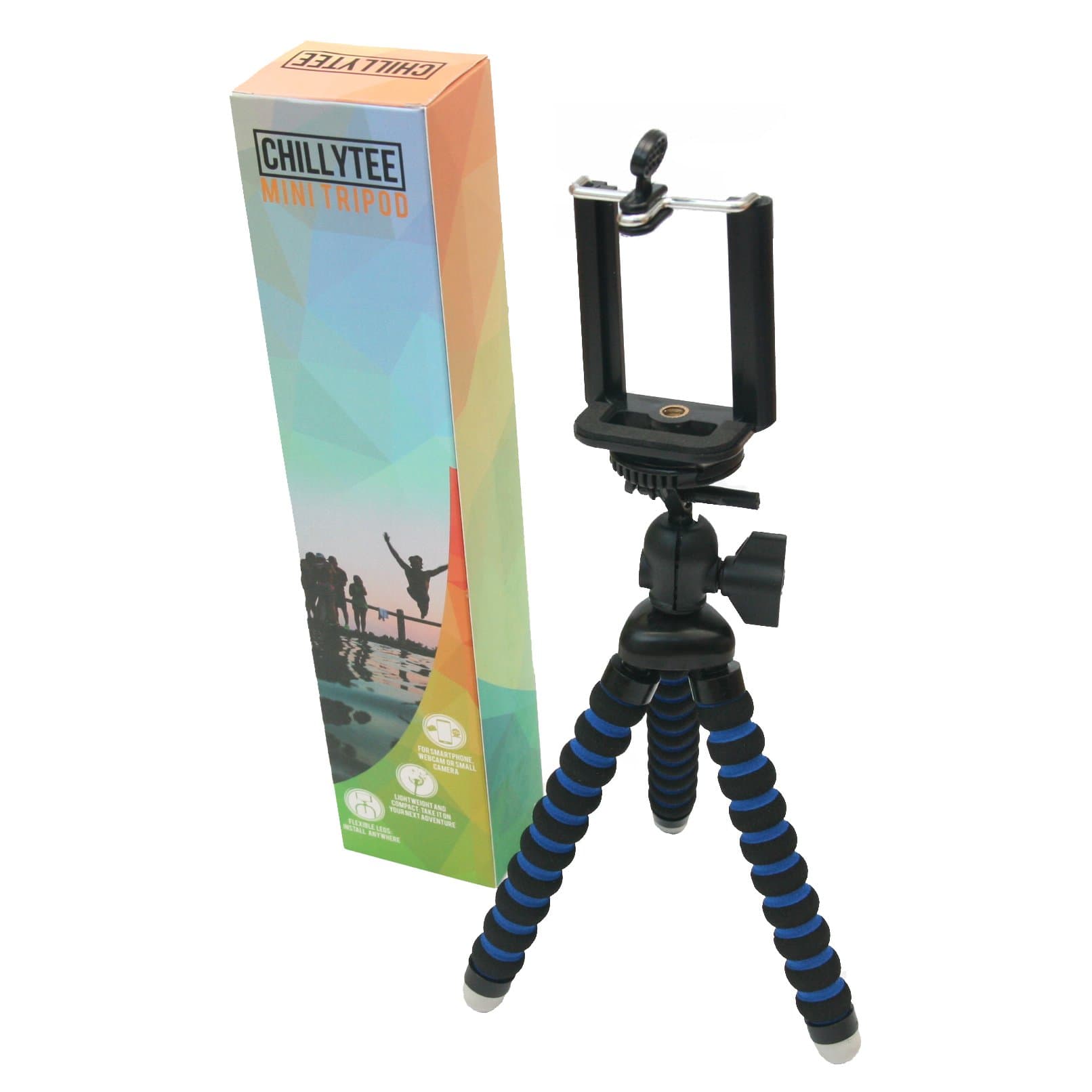 Tripod for Mobile Phone, Smartphone (including iPhone), Webcam, Action Cam, Small Camera, Mini Tripod, Flexible Bendy Legs and Mobile Phone Holder