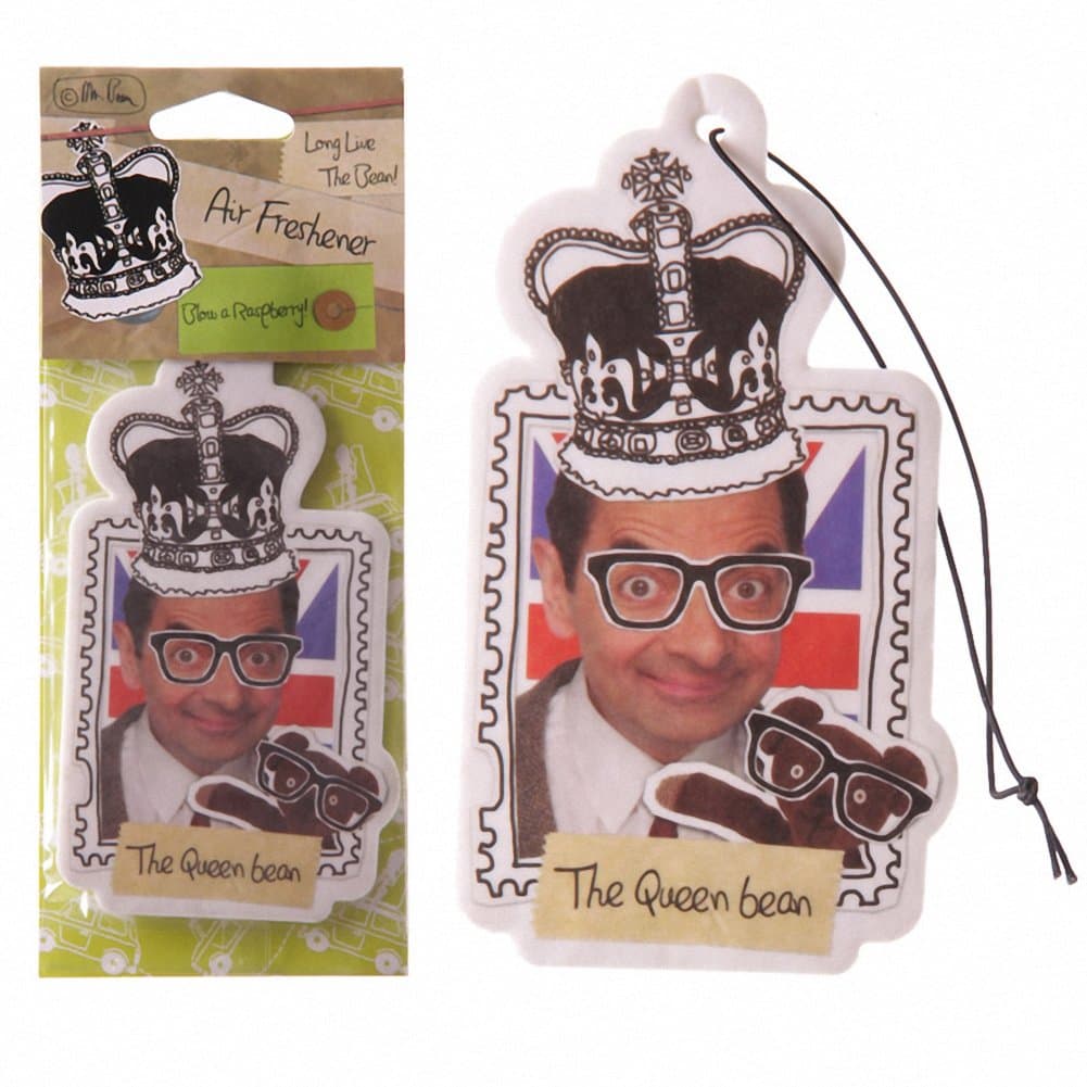 Mr Bean Raspberry Scented Car Air Freshener