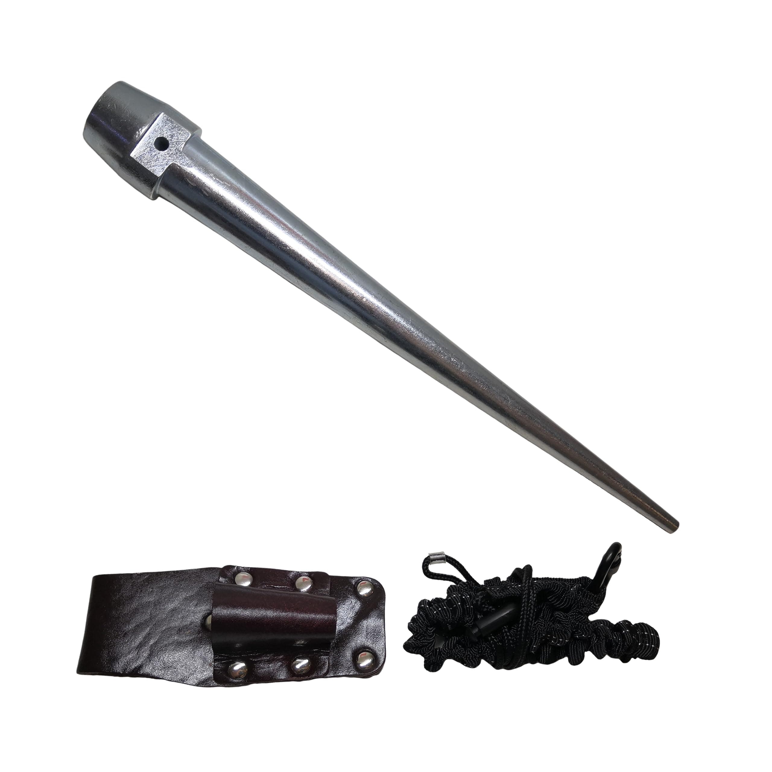 Upgraded Broad Head Bull Pin Alignment Punches,Cone 1-1/4” to 5/16”,13.75” Long,Heat Treated AISI 4135 Alloy Steel,12.9 level high strength,Replaces Klein Tools 3255 3256