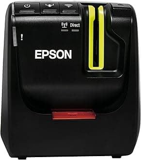 Epson LW-PX800 Industrial Label Printer, Wireless Label Printer, Computer Label Printer, Compatible with a Variety of Tape Types