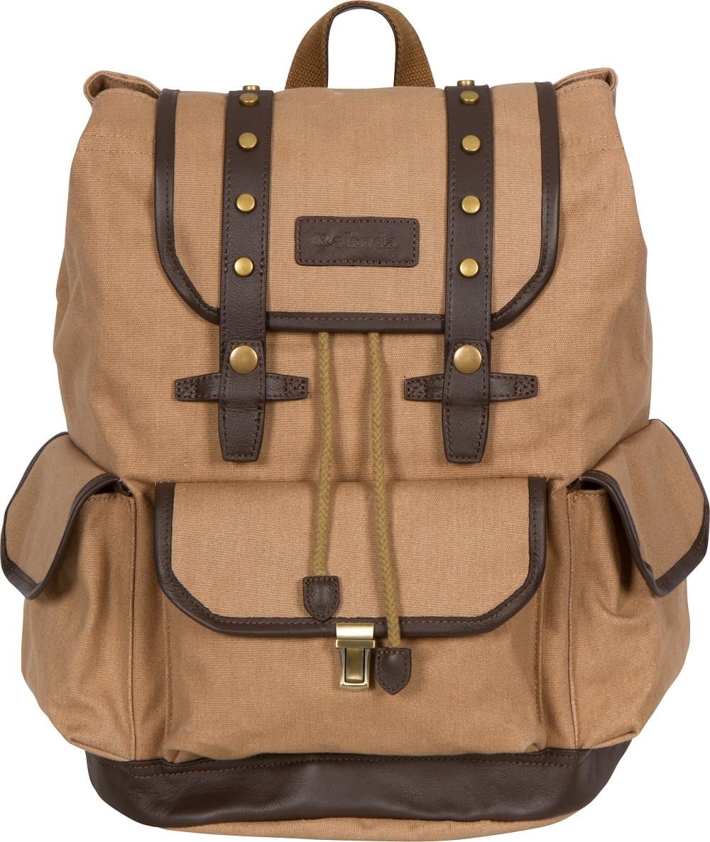 Rakuda Desert Tan Companion Canvas Backpack