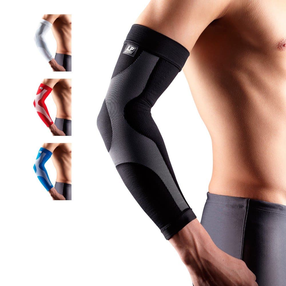 LP Support Power Long Sleeve Elbow Brace, Size L