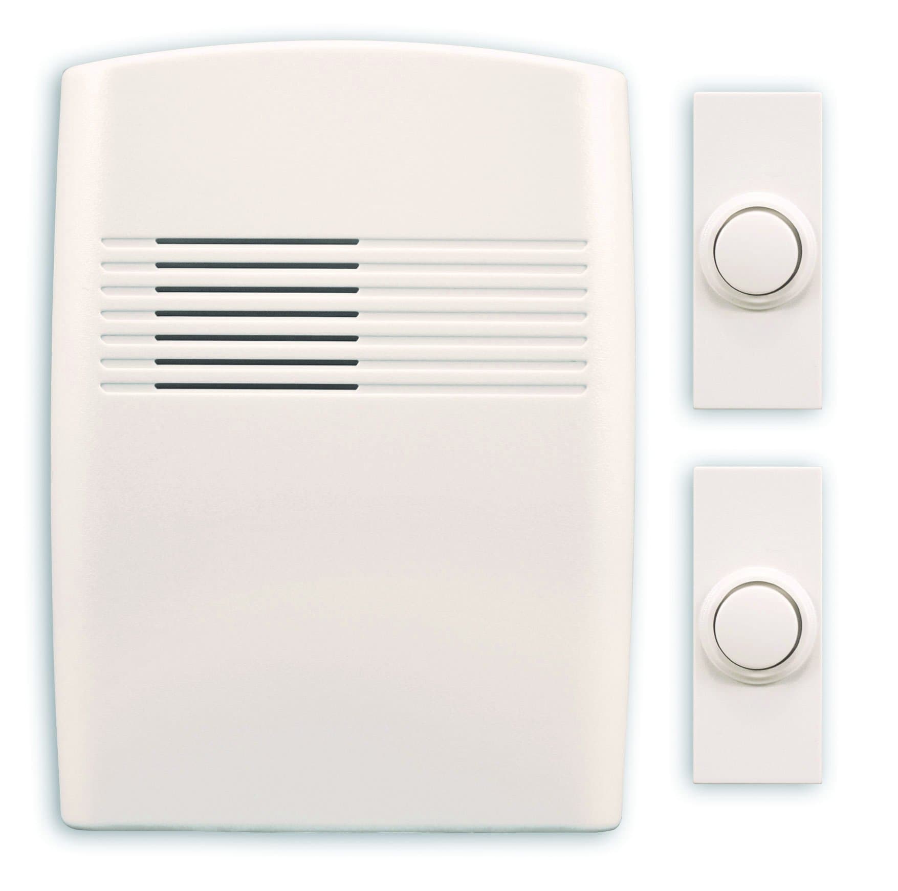 Heath ZenithSL-7762-02 Wireless 2-Button Door Chime (White)