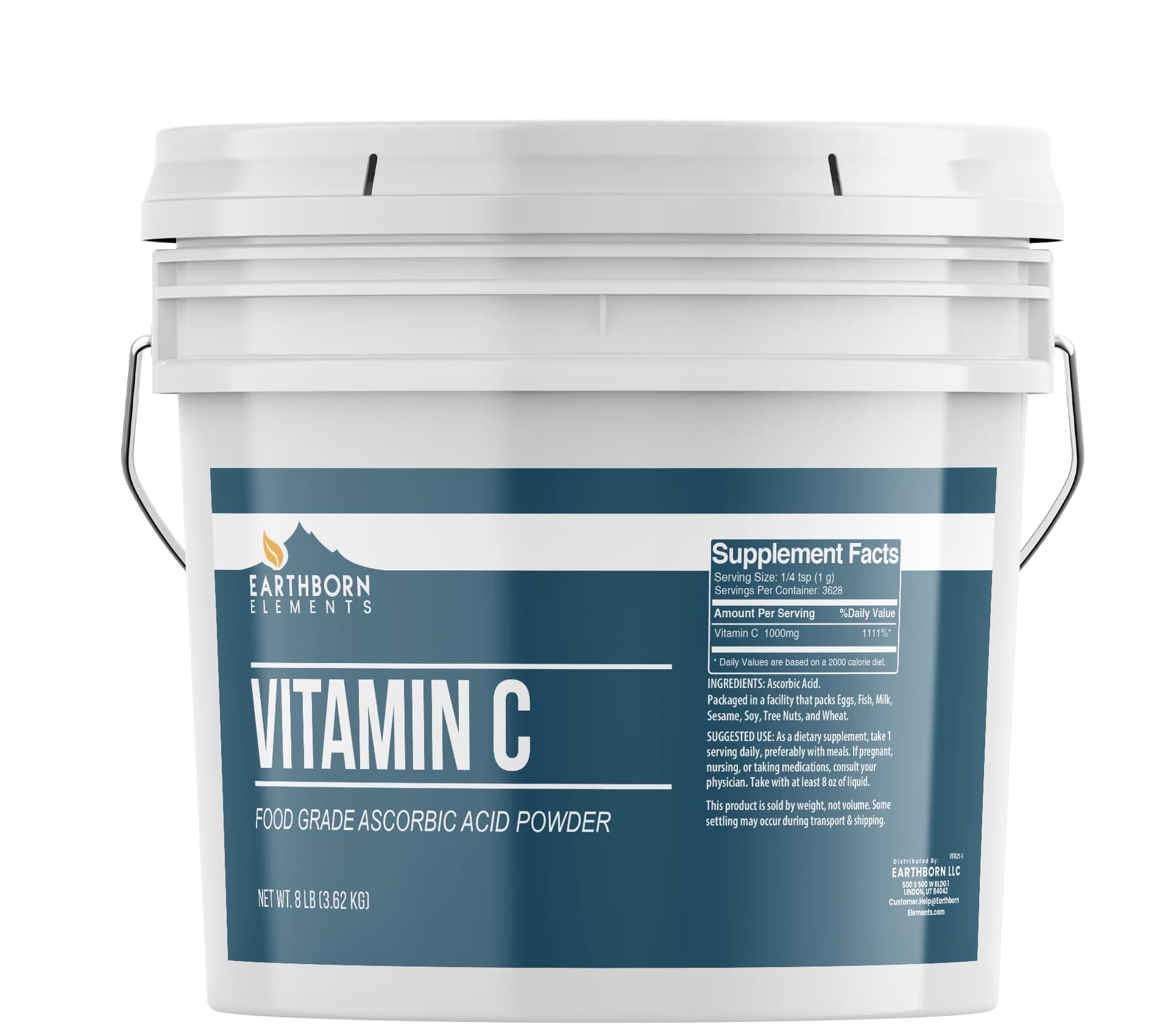 Earthborn Elements Vitamin C Powder (1 Gallon)