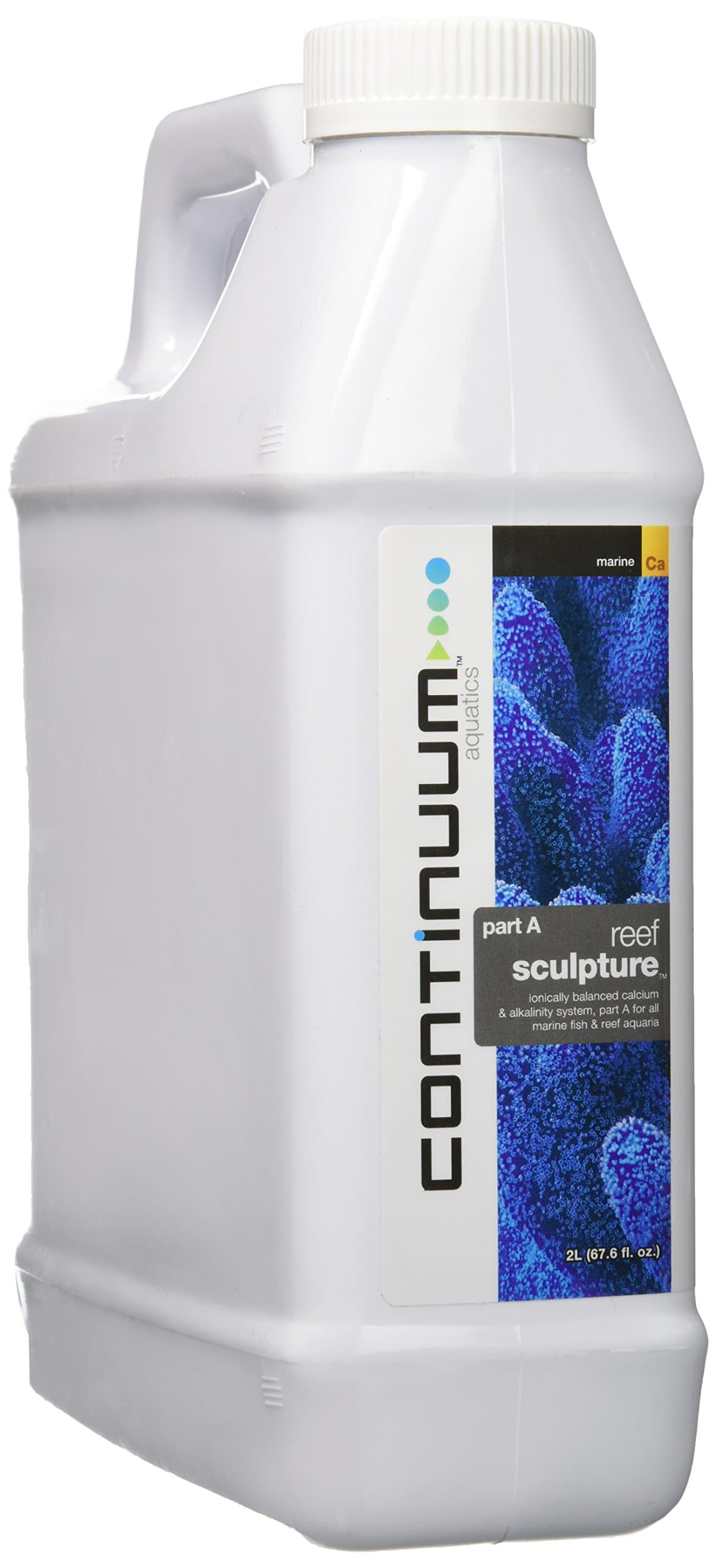 Reef Sculpture A - Ionically Balanced Calcium & Alkalinity System for All Marine Fish & Reef Aquariums, 2 Liter