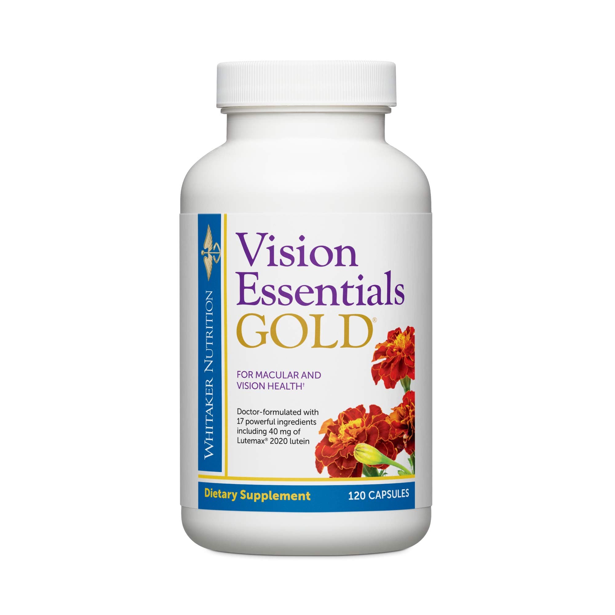 Whitaker Nutrition Vision Essentials Gold,120 Capsules