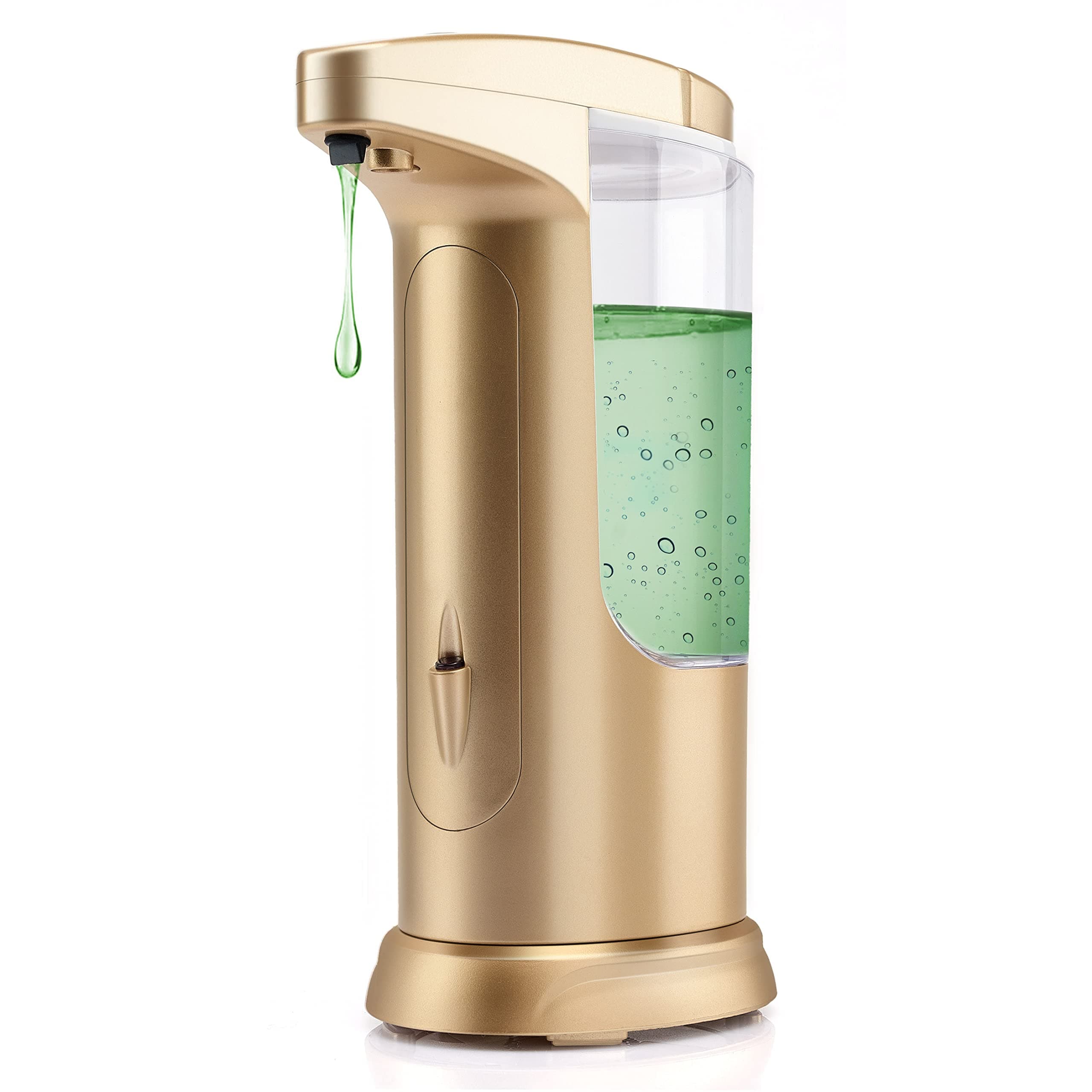 Automatic Soap Dispenser Touchless Sensor - Electric Liquid Soap Dispenser Touch Free with Adjustable Volume Switches for Kitchen Bathroom Countertop Shower Hotel