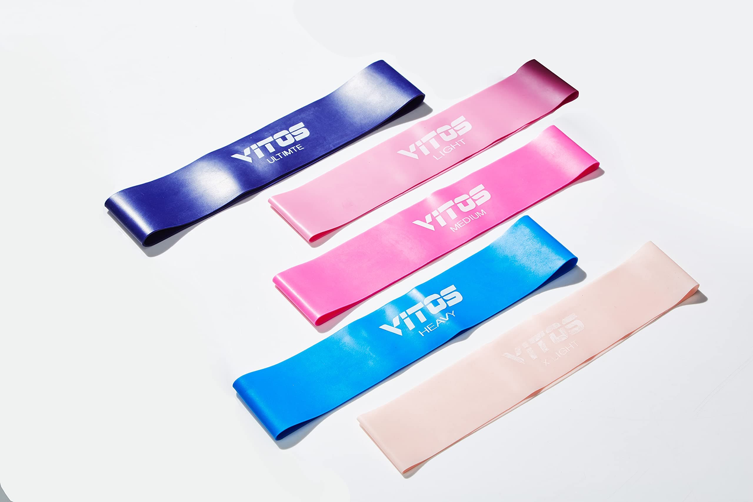 Vitos Exercise Mini Band Resistance Loop | TPR Material Latex Free Exercise Crossfit