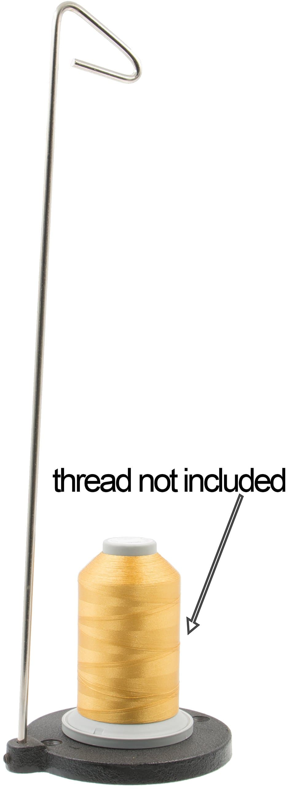 Single Cone Thread Stand With Metal Base