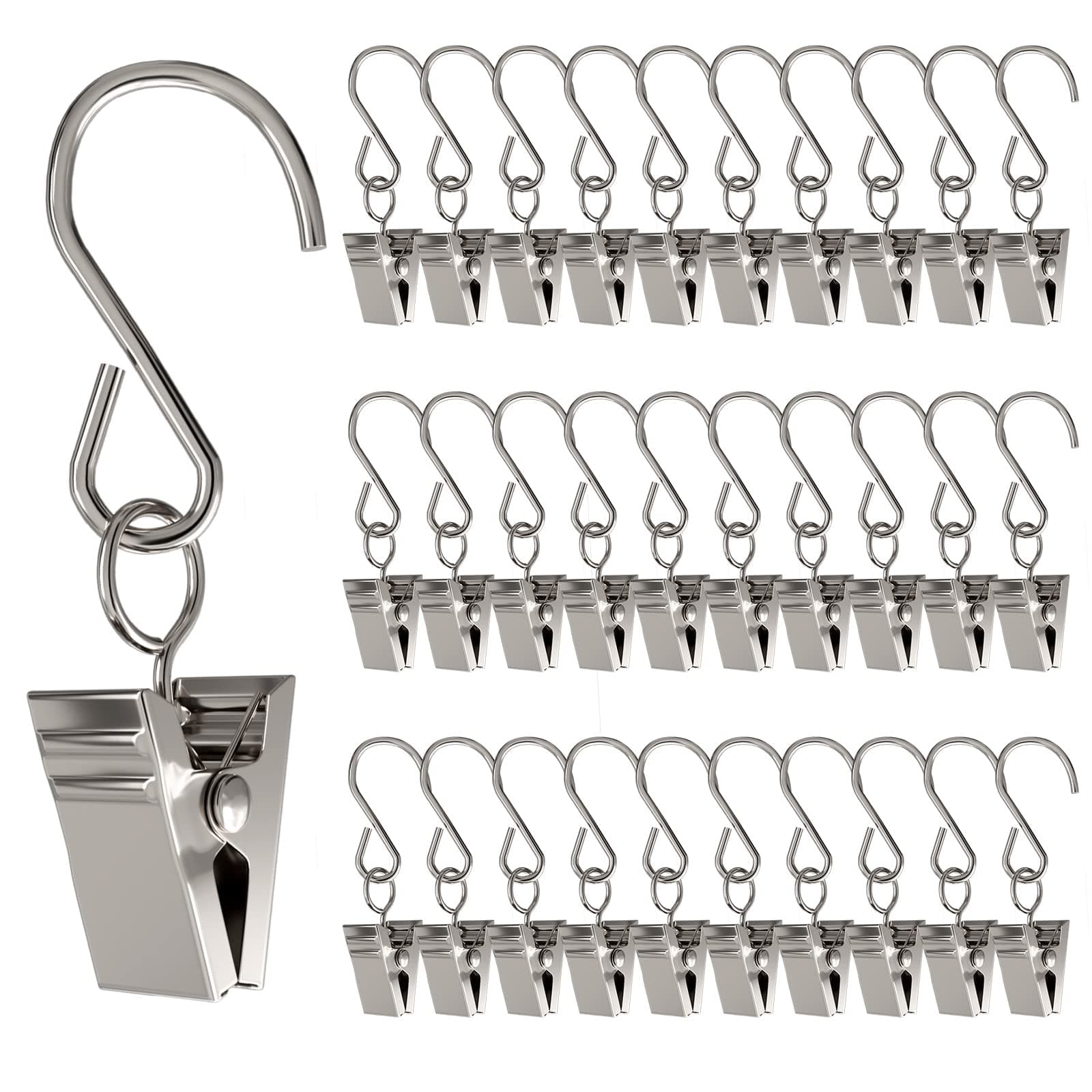 S Hooks Hanging Clips