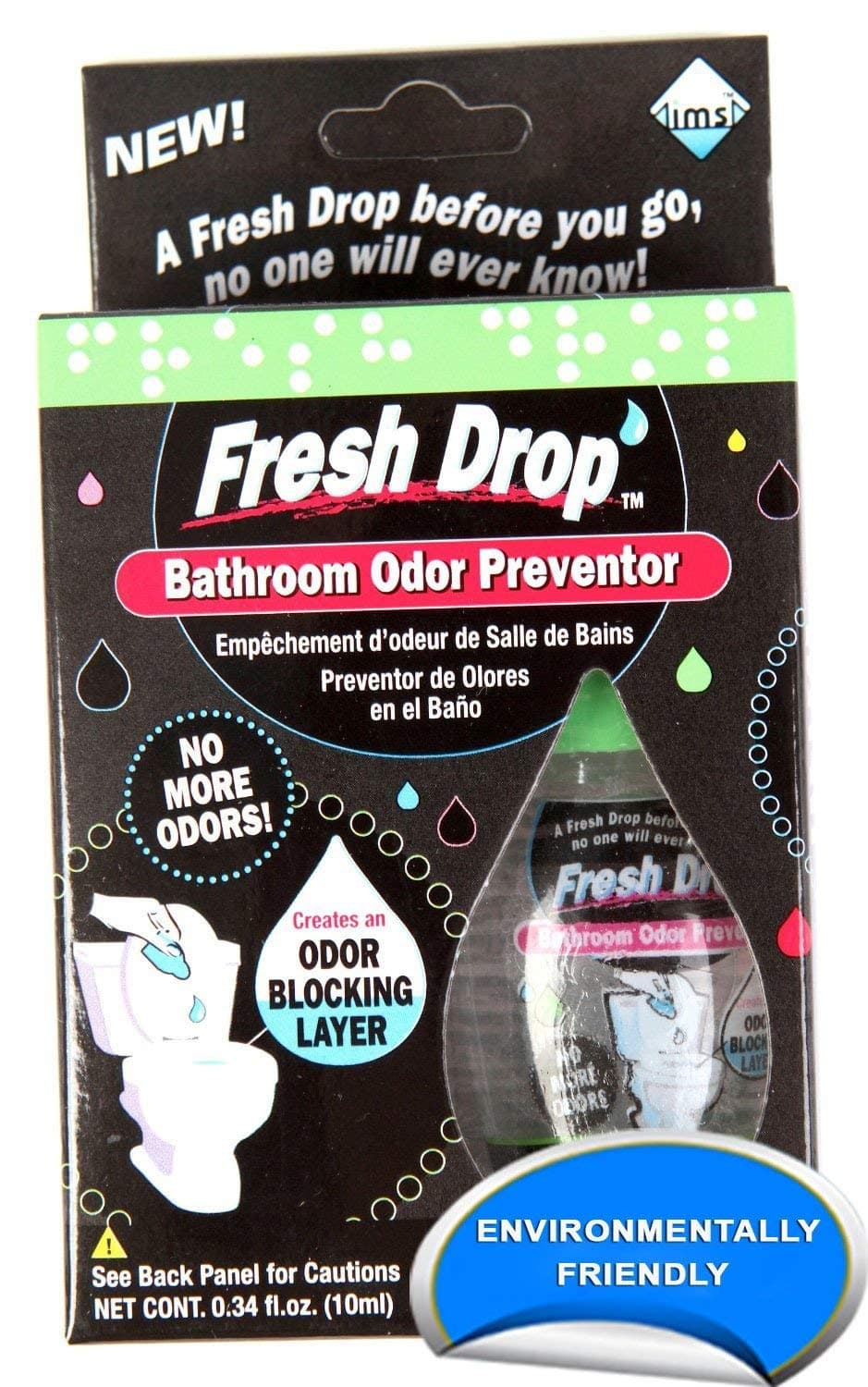 Fresh Drop Bathroom Odor Preventor