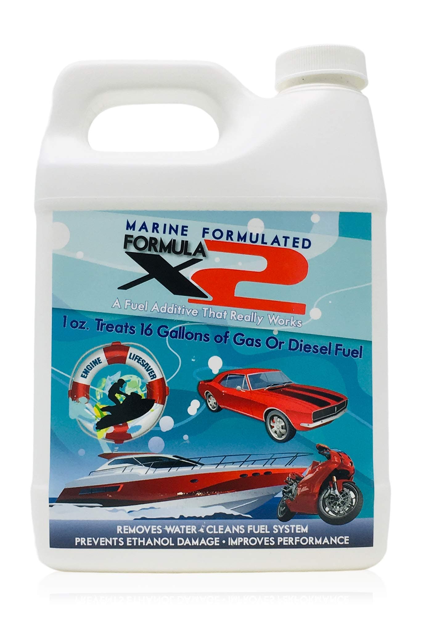Formula X2 Marine Fuel Additive - 32 Ounce