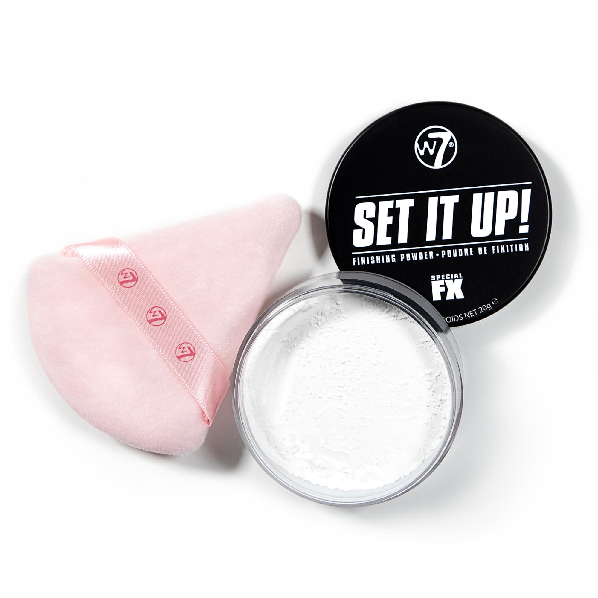 Set It Up Loose Setting Powder & Precision Puff – Translucent, Feather-Light Finishing Powder & Soft Puff for a Flawless, Matte Finish – Easy, Mess-Free Application for Every Makeup Lover!