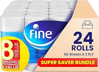 Kitchen Super Towel Pro, 24 Rolls 60 Sheets x 3 Ply Paper Tissue