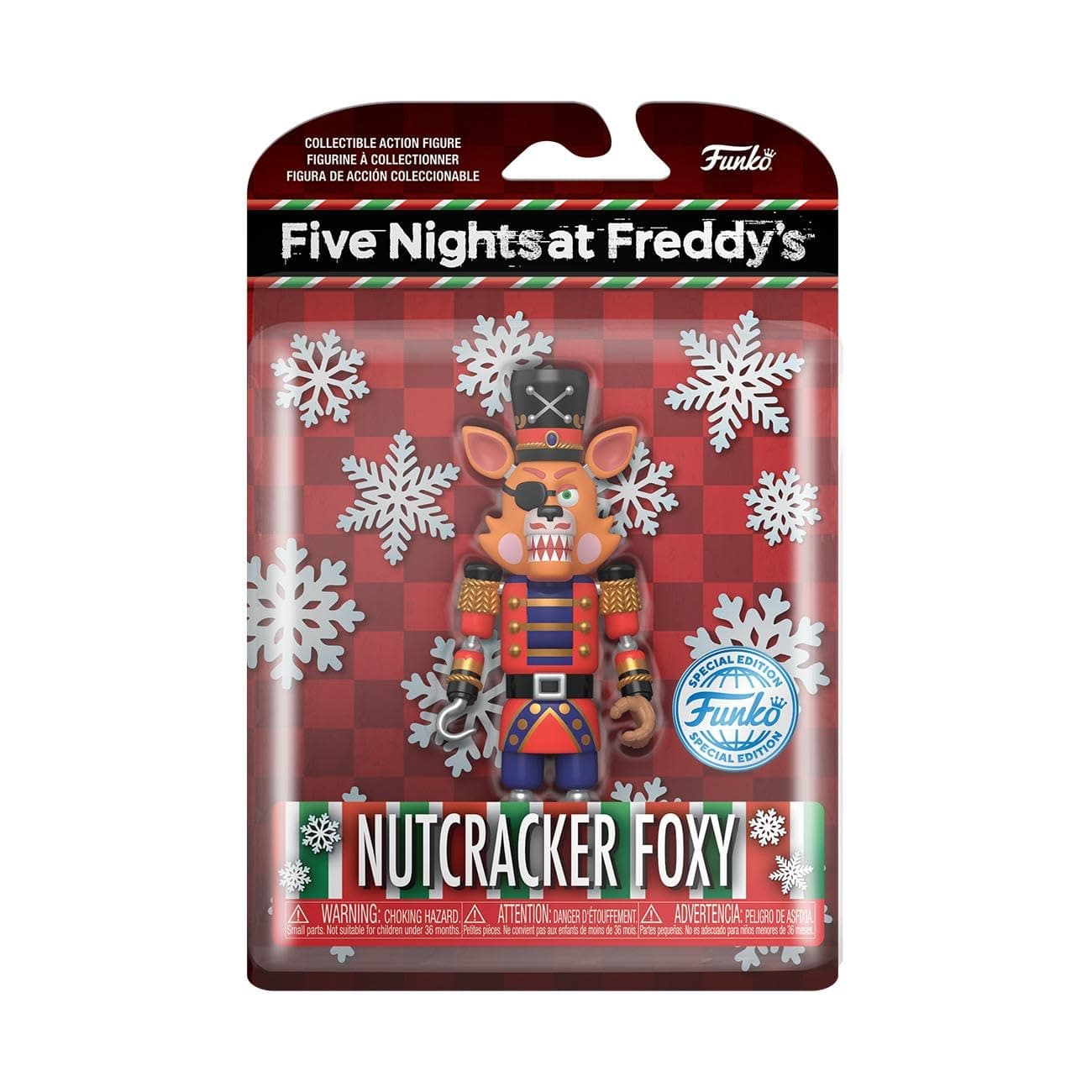 Action Figure: FNAF Five Nights at Freddy's - Nutcracker Foxy (Walmart Exclusive)