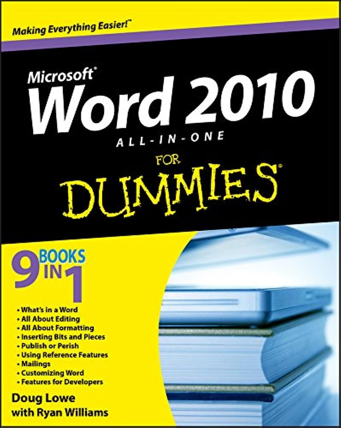 Word 2010 All-in-One For Dummies 1st Edition