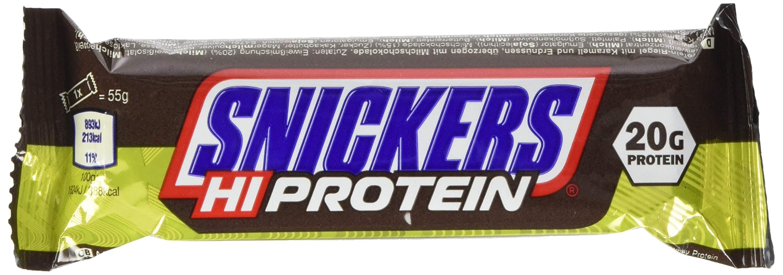 Mars Protein Snickers Bar, Pack of 18