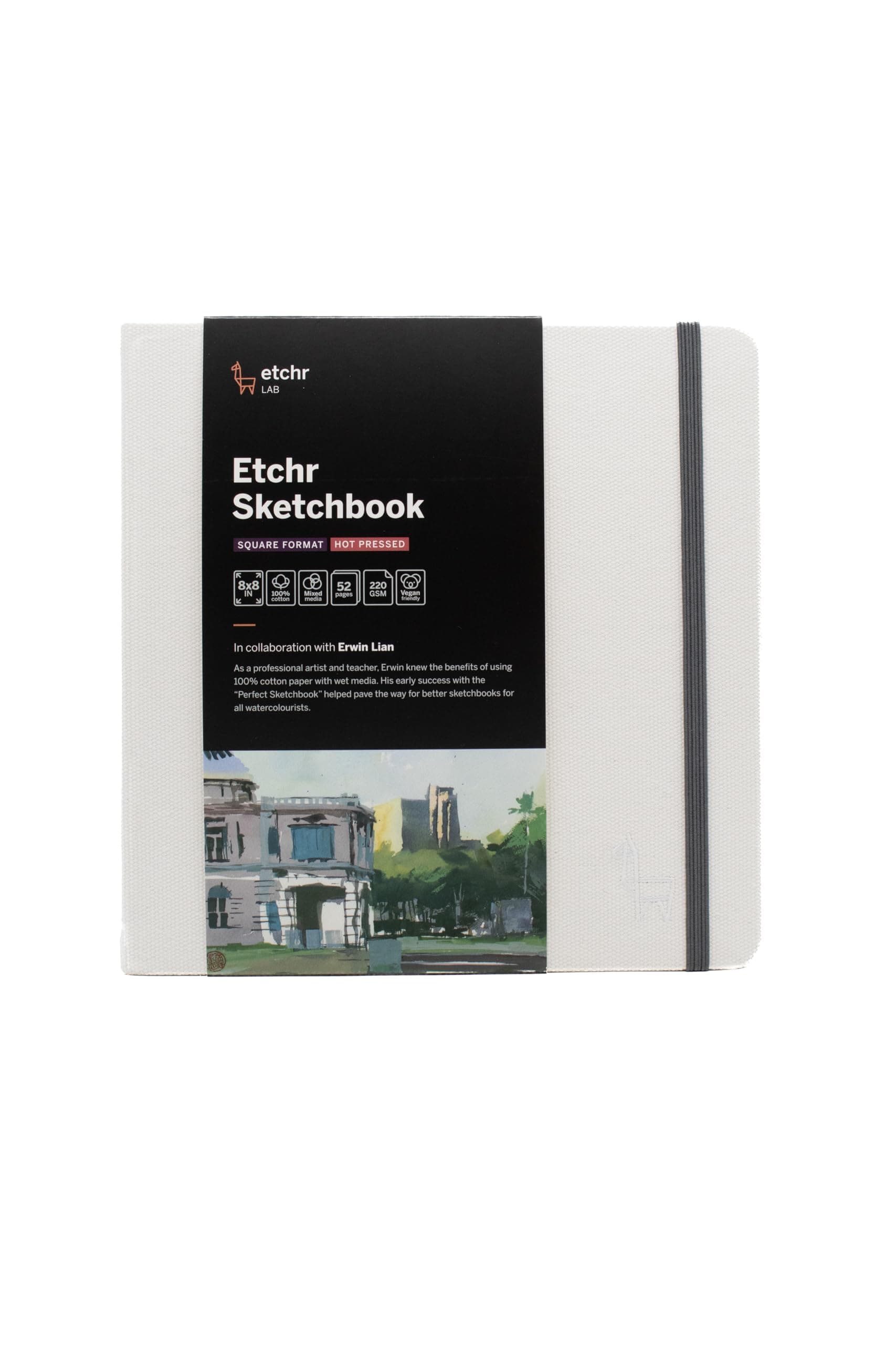 Square Sketchbook by Etchr Lab