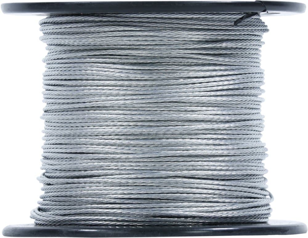 Channel Master CM-9081 Guy Wire 500 Foot Spool Galvanized Steel