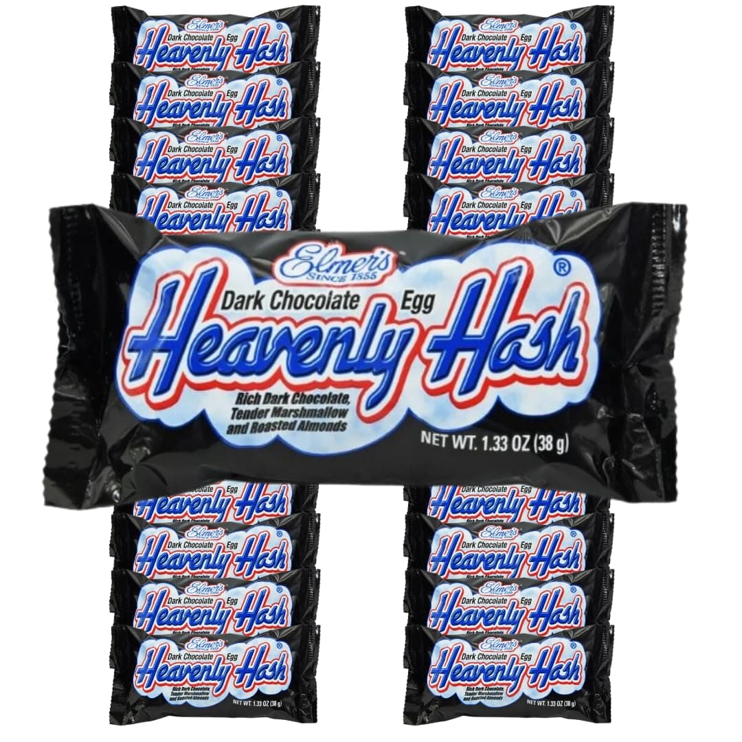 Elmer's Dark Chocolate Heavenly Hash Eggs (24 Individual Eggs)