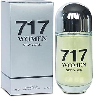 AFLUXE Women's Spray Perfume 717 Women New York Long Lasting Eau De Parfum Cologne for Women Refreshing Floral Fragrance for Casual Use,Ideal Holiday Gift,3.4 Fl Oz