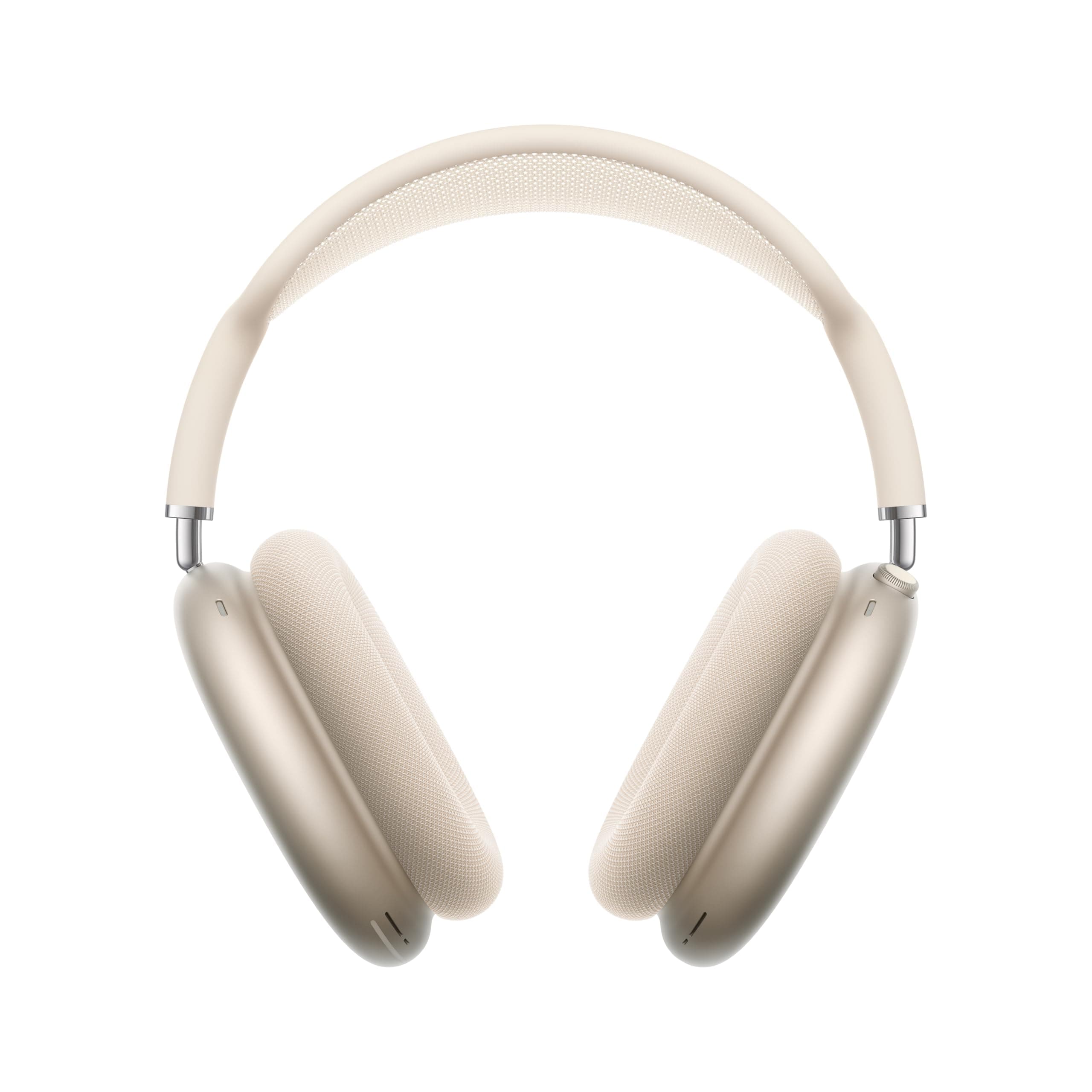 Apple AirPods Max Wireless Over-Ear Headphones, Pro-Level Active Noise Cancellation, Transparency Mode, Personalized Spatial Audio, USB-C Charging, Bluetooth Headphones for iPhone - Starlight