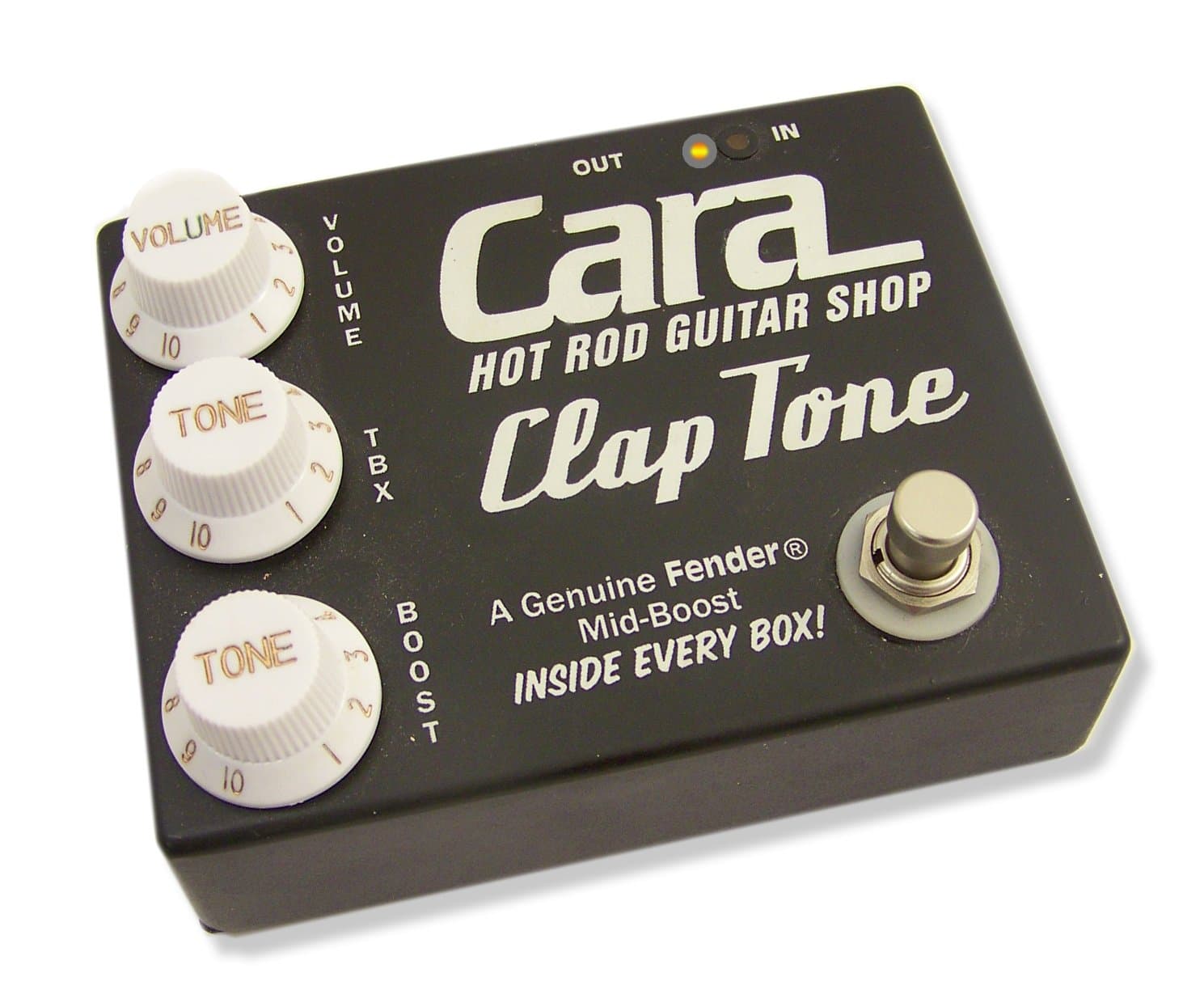 Claptone - Fender Inside! - Clapton Mid-boost Guitar Pedal