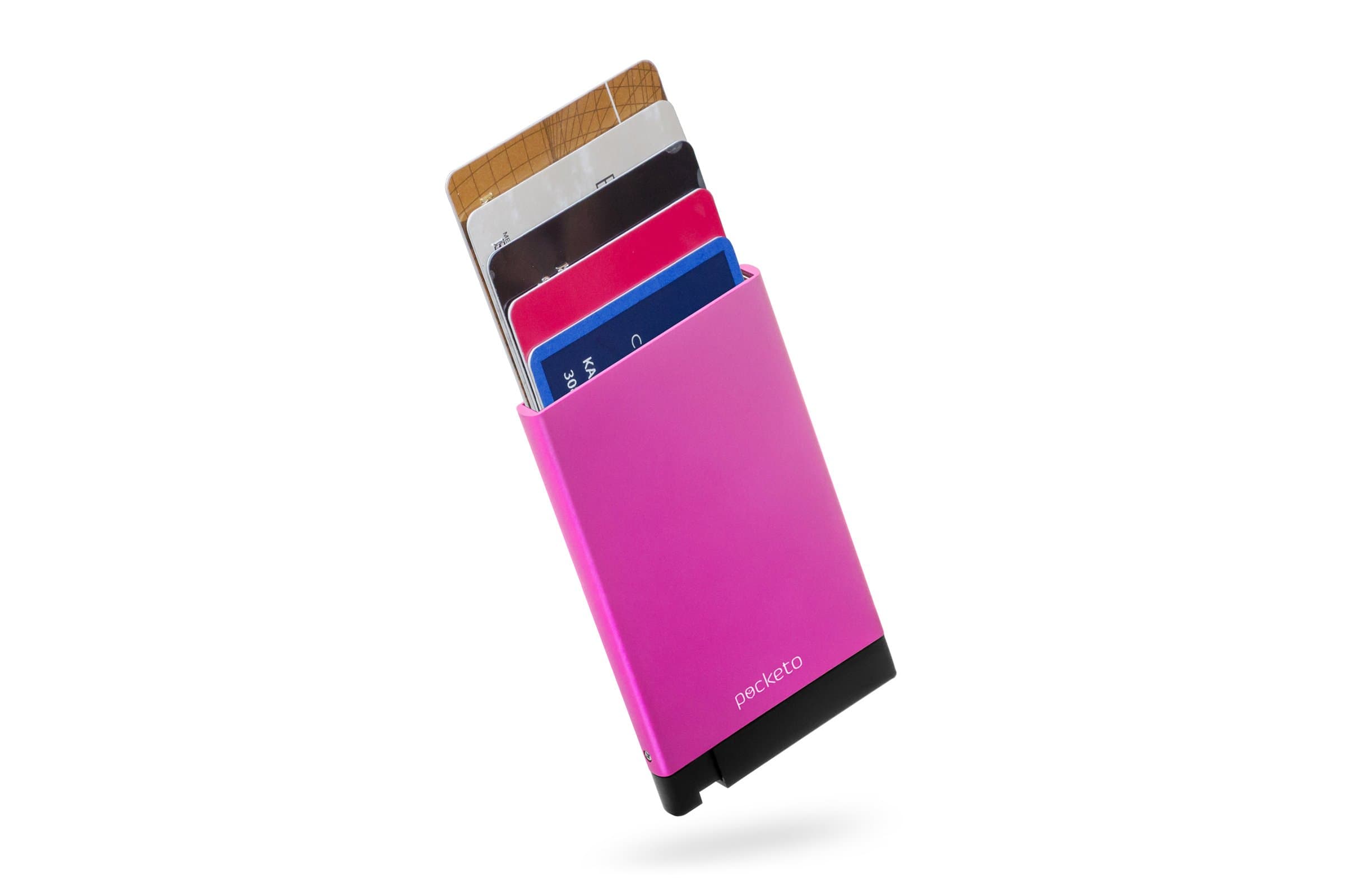 – more than a card holder! STOP RFID blocking system (Pink)