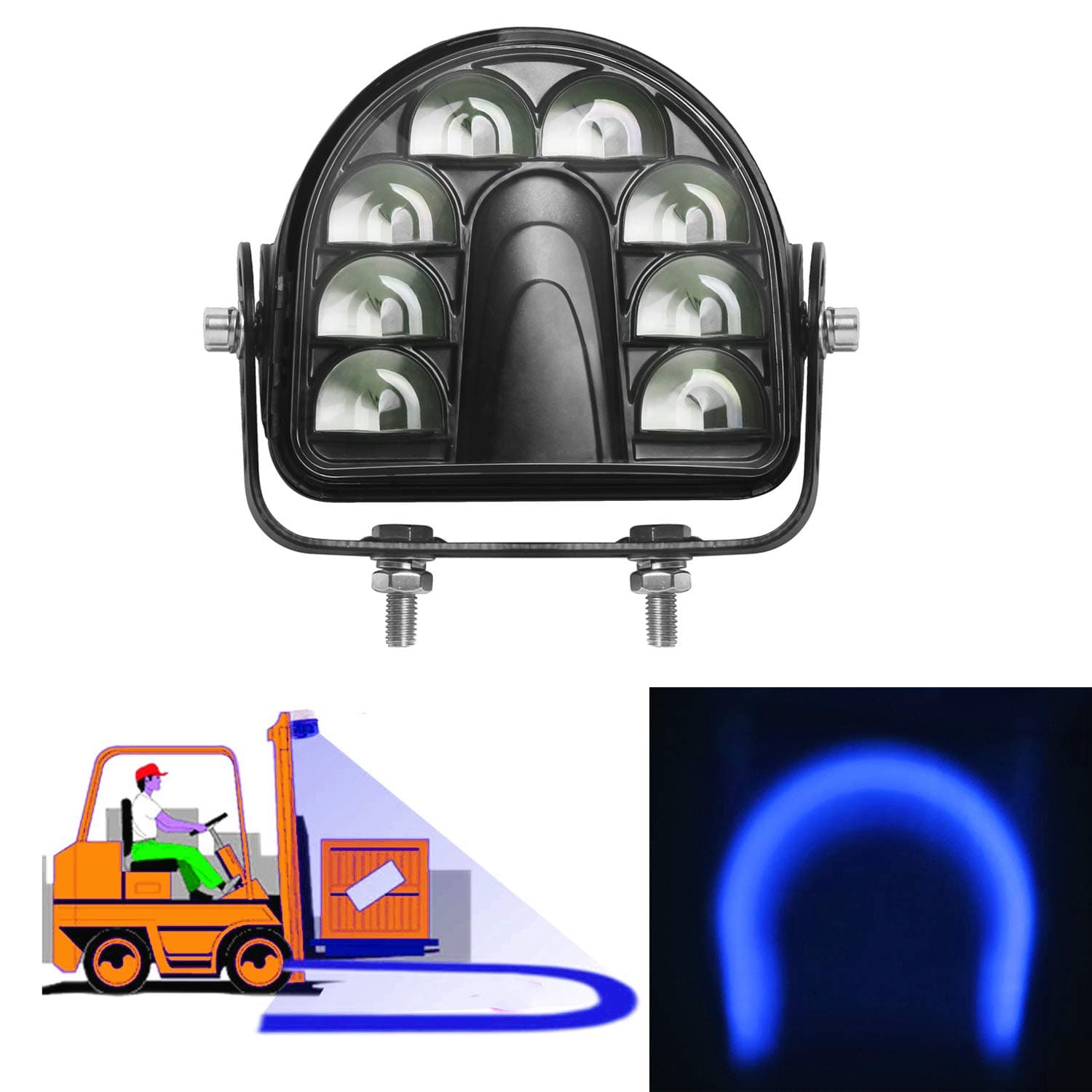 ONERAY Blue Arc Forklift Safety light