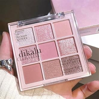Light Pink & Purple Eyeshadow Palette - Highly Pigmented, Matte & Shimmer Finishes, Long-Lasting Waterproof for Natural Makeup (Mist Sakura)