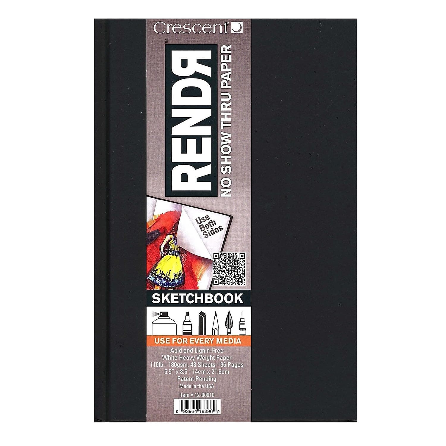 Rendr Hardbound Sketchbook by Crescent Creative Products