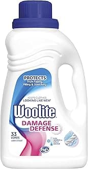Woolite Clean & Care Liquid Laundry Detergent, 33 Loads, 50oz, Regular & HE Washers, Gentle Cycle, sparkling falls scent,packaging may vary