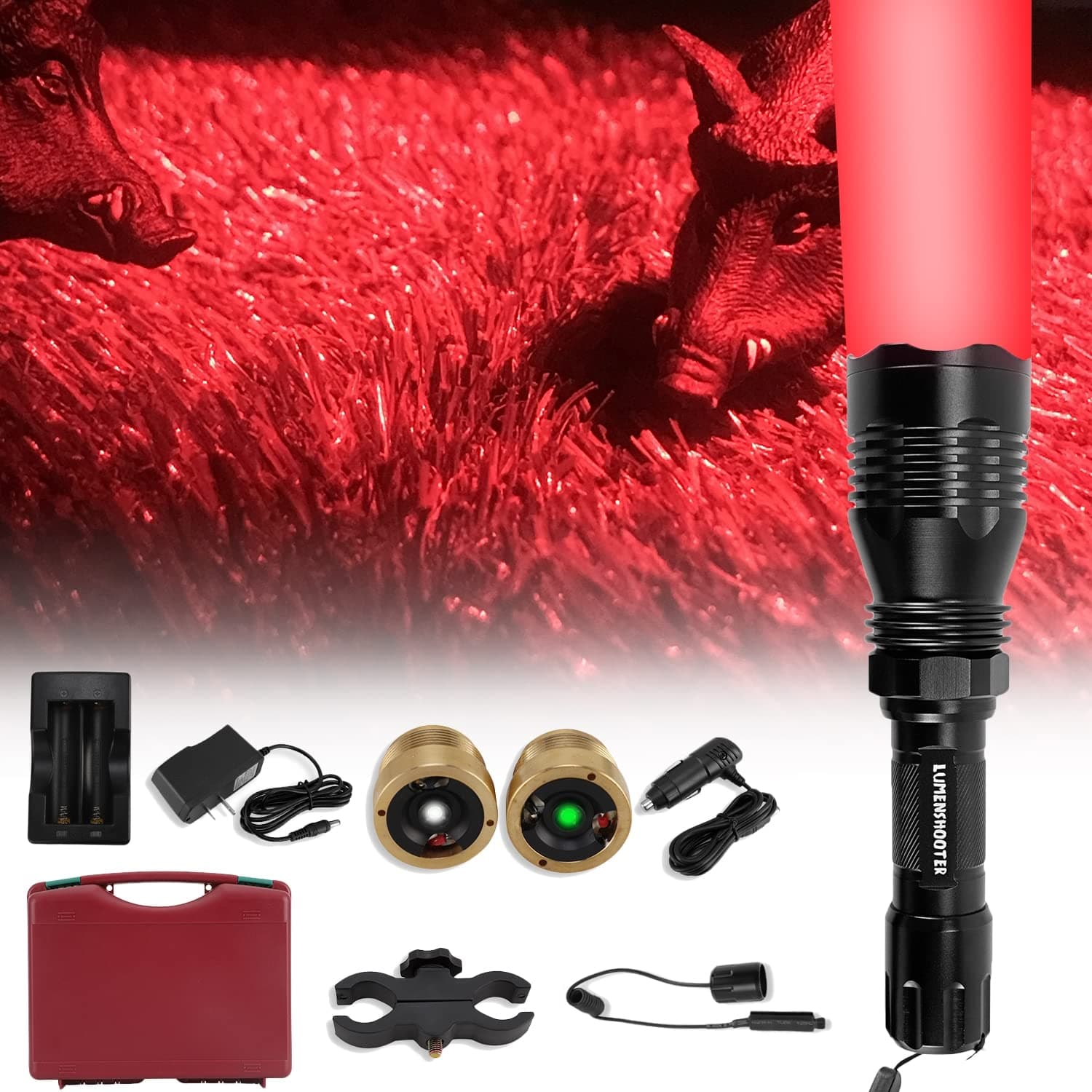 LS250 Green Red White Varmint Light Kit