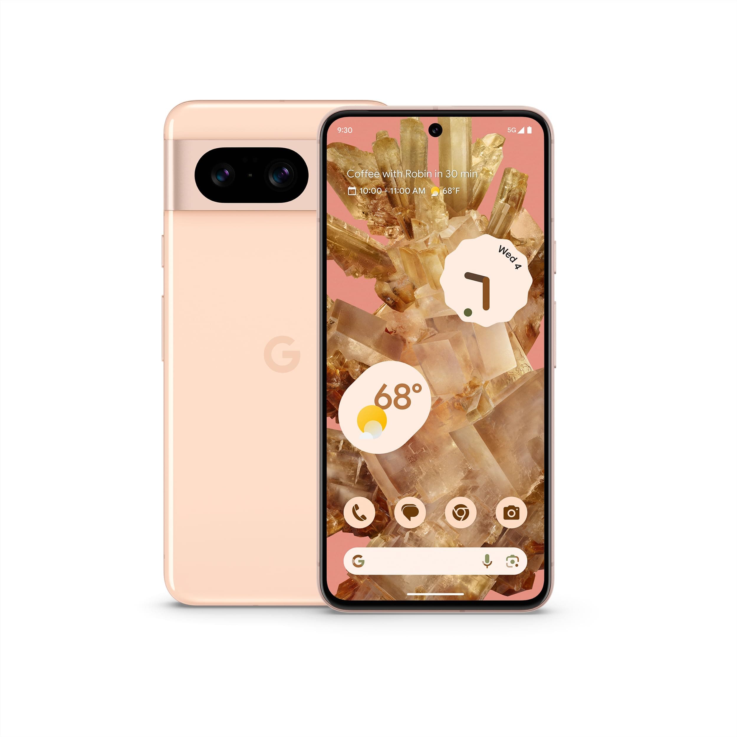 Google Pixel 8 unlocked Android smartphone with advanced pixel camera, 24-hour battery and powerful security