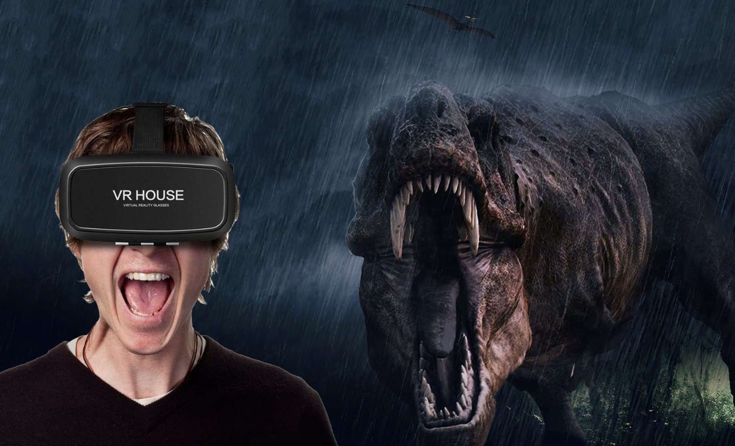 Home Stella 3D VR Glasses Headset Virtual Reality Adjustable Lens Strap for 4.7-6 inch Smartphones for iPhone 6 6s 6 Plus Samsung Galaxy S7 S6 edge Ideal for 3D Movies Games (3D VR)