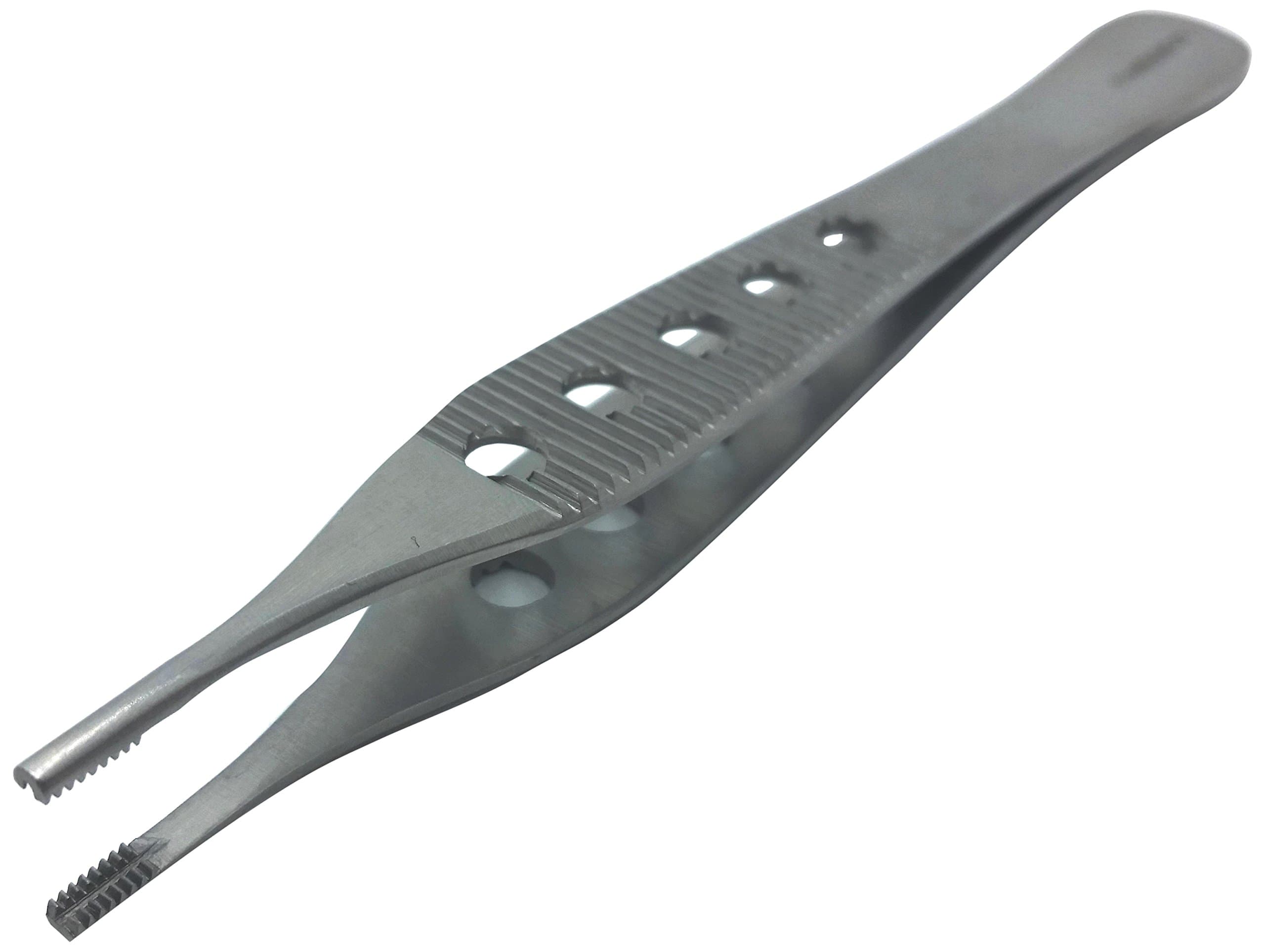 ADB-475 Premium Quality Adson Brown Tissue Forceps 9 x 9 Teeth Straight